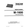 TEAC M-1600 Instrukcja Serwisowa