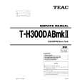 TEAC T-H300DABMKII Instrukcja Serwisowa