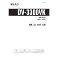 TEAC DV3300VK Instrukcja Obsługi