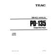 TEAC PD-135 Instrukcja Serwisowa