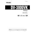 TEAC DV3800VK Instrukcja Obsługi