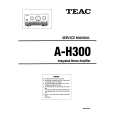 TEAC AH300 Instrukcja Serwisowa