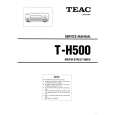 TEAC T-H500 Instrukcja Serwisowa