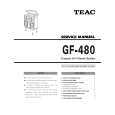 TEAC GF-480 Instrukcja Serwisowa