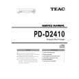 TEAC PD-D2410 Instrukcja Serwisowa