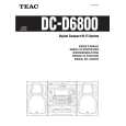 TEAC DC-D6800 Instrukcja Obsługi