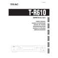 TEAC TR610 Instrukcja Obsługi