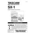 TEAC SX-1 Skrócona Instrukcja Obsługi