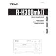 TEAC RH300MK2 Instrukcja Obsługi