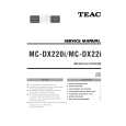 TEAC MC-DX220I Instrukcja Serwisowa