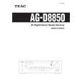 TEAC AGD8850 Instrukcja Obsługi