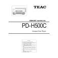 TEAC PD-H500C Instrukcja Serwisowa