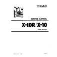 TEAC X10/R Instrukcja Serwisowa