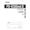 TEAC PDH300MK3 Instrukcja Obsługi