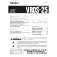 TEAC VRDS25 Instrukcja Obsługi
