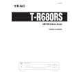 TEAC TR680RS Instrukcja Obsługi