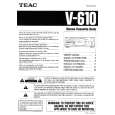 TEAC V610 Instrukcja Obsługi