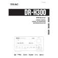 TEAC DRH300 Instrukcja Obsługi