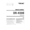 TEAC DR-H300 Instrukcja Serwisowa