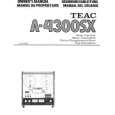 TEAC A4300 Instrukcja Obsługi