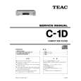 TEAC C-1D Instrukcja Serwisowa