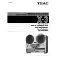 TEAC X3 Instrukcja Obsługi
