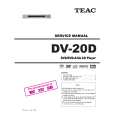 TEAC DV-20D Instrukcja Serwisowa