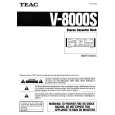 TEAC V8000S Instrukcja Obsługi