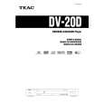 TEAC DV-20D Instrukcja Obsługi