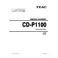 TEAC CDP1100 Instrukcja Serwisowa