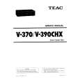TEAC V-370 Instrukcja Serwisowa