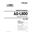 TEAC AG-L800 Instrukcja Serwisowa