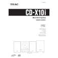 TEAC CDX10I Instrukcja Obsługi