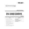 TEAC DV-3300VK Instrukcja Serwisowa