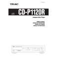 TEAC CD-P1120R Instrukcja Obsługi