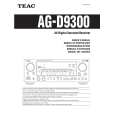 TEAC AGD9300 Instrukcja Obsługi