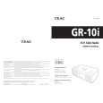 TEAC GR-10I Instrukcja Obsługi