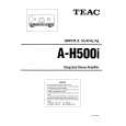 TEAC AH500I Instrukcja Serwisowa