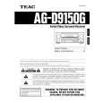 TEAC AG-D9150G Instrukcja Obsługi