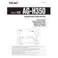 TEAC AG-H350 Instrukcja Obsługi