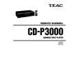 TEAC CDP3000 Instrukcja Serwisowa