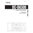 TEAC DC-D6300 Instrukcja Obsługi