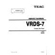 TEAC VRDS7 Instrukcja Serwisowa