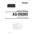 TEAC AG-D9260 Instrukcja Serwisowa