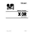 TEAC X3R Instrukcja Serwisowa