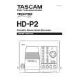 TEAC HD-P2 Instrukcja Obsługi
