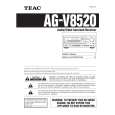 TEAC AG-V8520 Instrukcja Obsługi