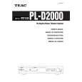 TEAC PLD2000 Instrukcja Obsługi