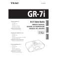 TEAC GR7I Instrukcja Obsługi