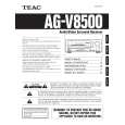 TEAC AGV8500 Instrukcja Obsługi